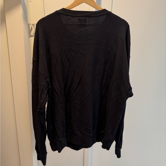 Studio Sunday plain black crew neck. - Picture 3 of 4